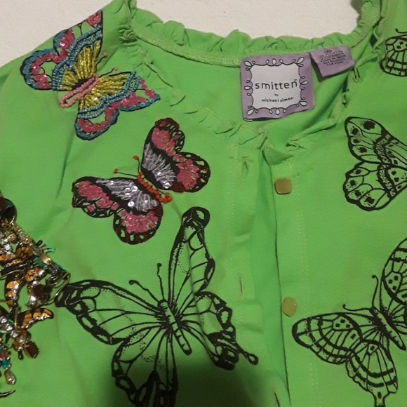 Smitten Blouse woman's clothing sz m - Picture 3 of 4